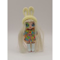 Na Na Na Surprise Mini Doll Bebe Groovy Bunny Hat Series 4 MGA