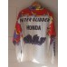 Wulfsport WLF Motocross Jersey Peter Glidden Honda UK Made Size L Vintage MX