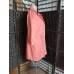 Coral Textured Coat Jacket Puff Sleeve Scallop Detail A/Wear Size M