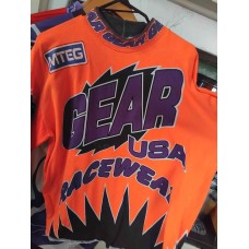 MTX GEAR USA RACEWEAR Motocross Jersey #50 Vintage 90s 