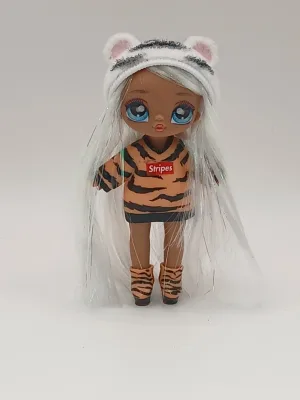 Na Na Na Surprise Mini Doll Bianca Bengal Tiger Stripes Series 3 MGA