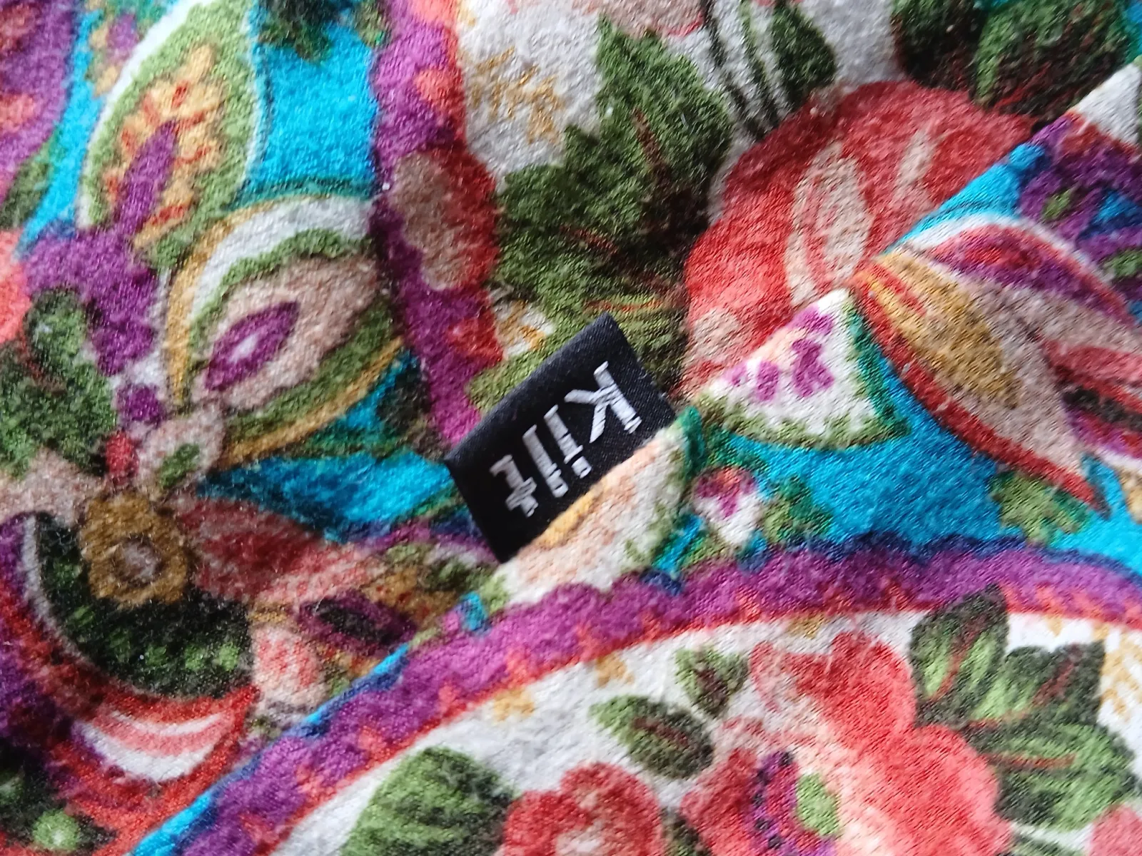 KILT New Zealand Made Floral Paisley Dress Size 12