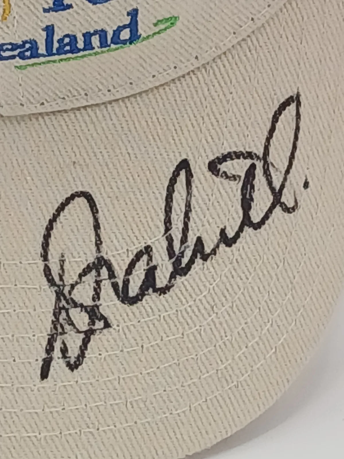 Steven Scarhill Signed The First Tee New Zealand Golf Cap – Provenance Collection