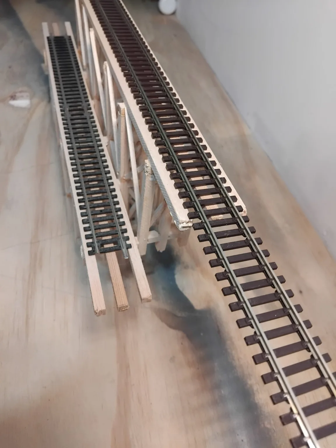 HO / OO Scale Dual Level Trestle Viaduct Bridge – Upper & Lower Track