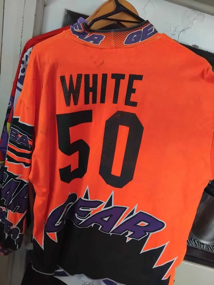 MTX GEAR USA RACEWEAR Motocross Jersey #50 Vintage 90s