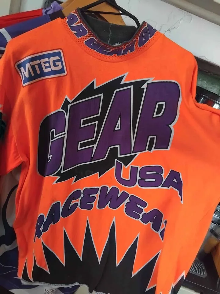 MTX GEAR USA RACEWEAR Motocross Jersey #50 Vintage 90s