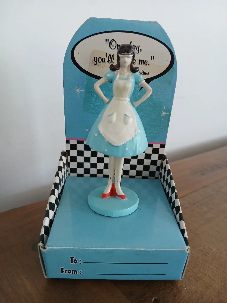 One day, you'll thank me™ Figurine - Blue