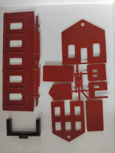 Heljan Engine Shed Remise Model Kit HO Scale B 141